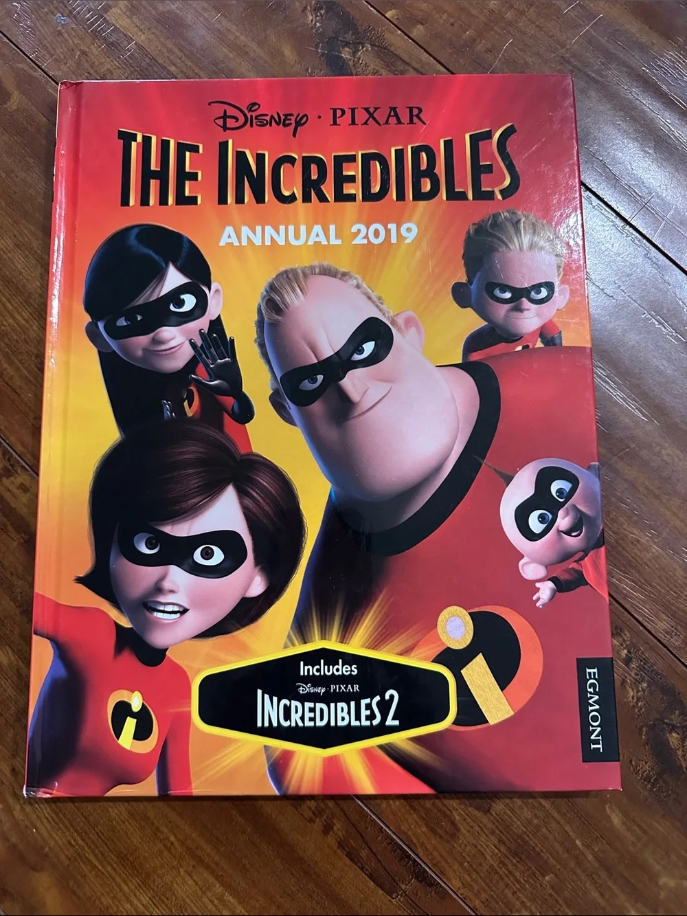 Disney Pixar The Incredibles Annual 2019 Hardcover Egmont Incredibles 2